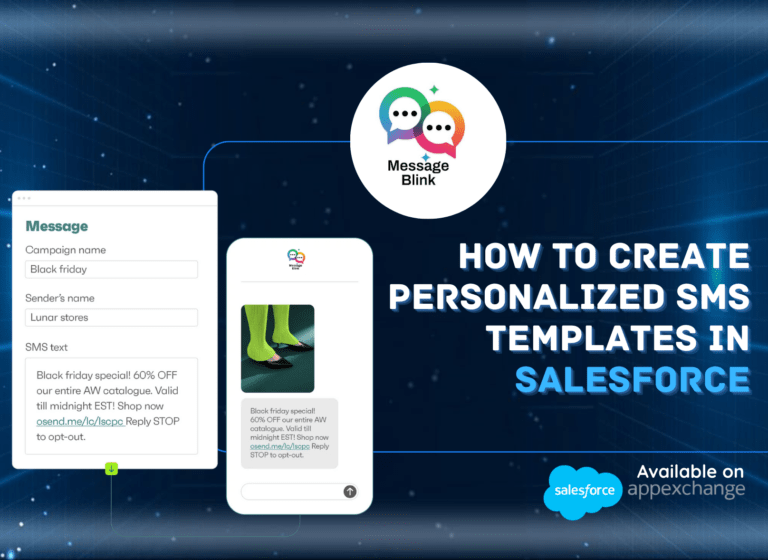 message-blink-personalized-sms-templates-in-salesforce