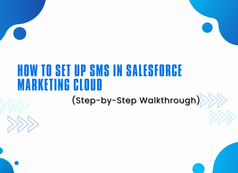 sfmc-sms-setup